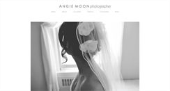 Desktop Screenshot of angiemoonphotographer.com